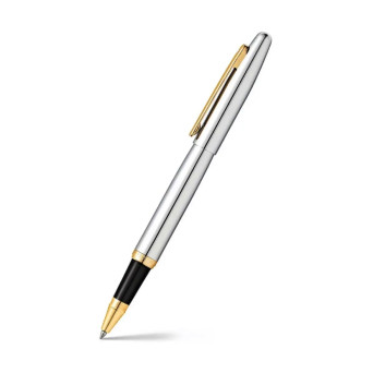 Rollerball pen VFM - Sheaffer - Polished Chrome Gold Trim