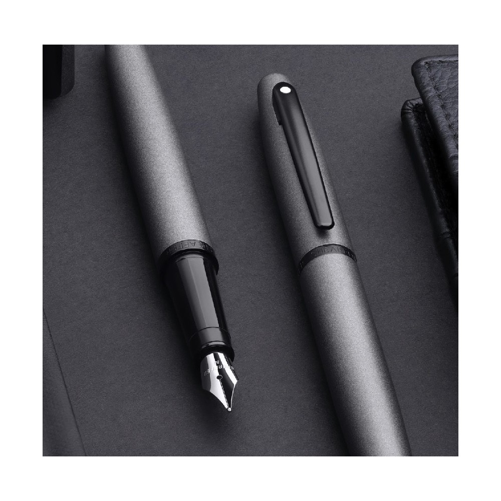 Fountain pen VFM - Sheaffer - Matte Gray Black Trim F