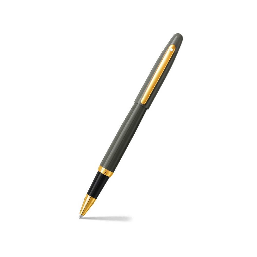 Pióro kulkowe VFM - Sheaffer - Glossy Light Gray Gold Trim