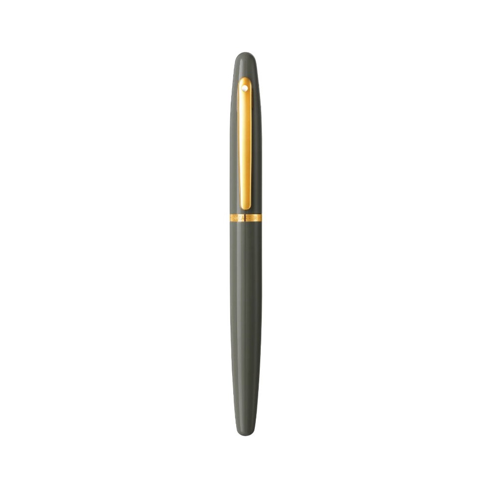 Pióro kulkowe VFM - Sheaffer - Glossy Light Gray Gold Trim
