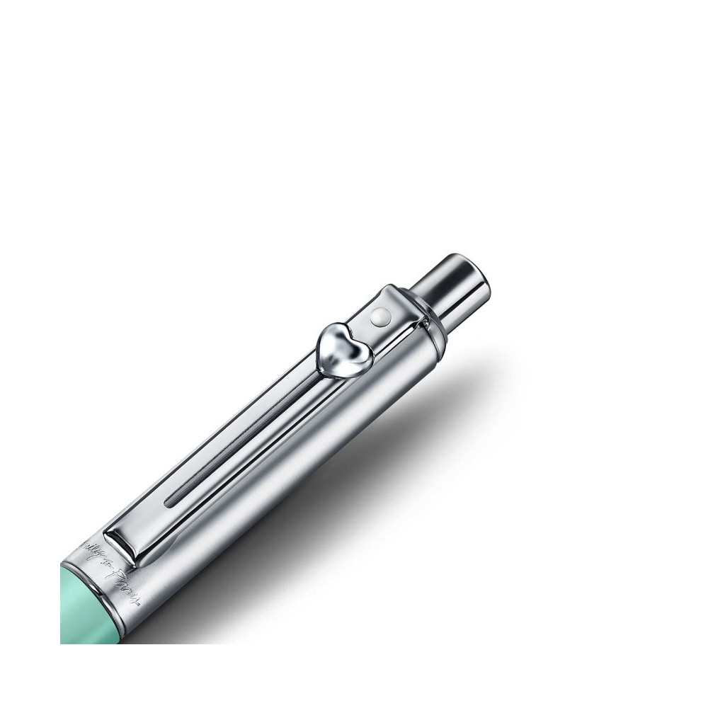 Ballpoint pen Sentinel Emily in Paris - Sheaffer - Matte Green Chrome Trim
