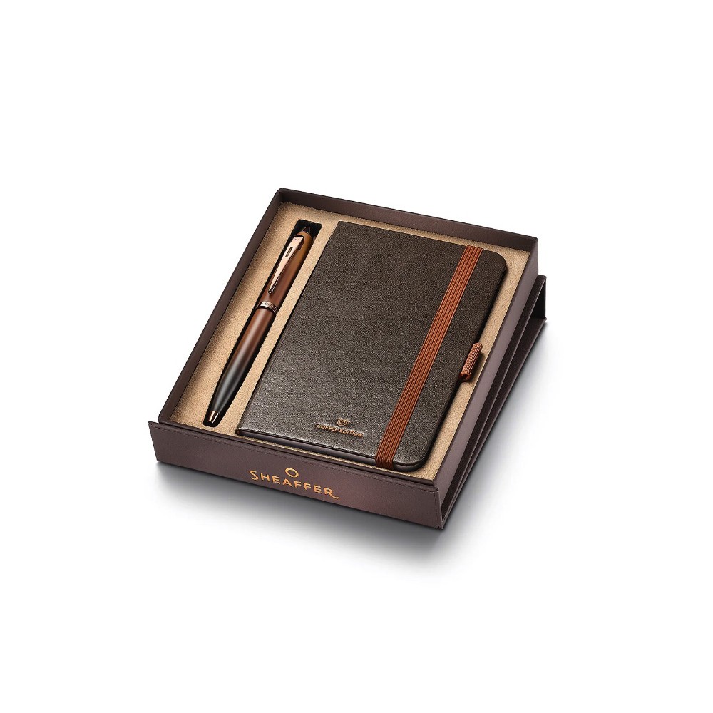 100 Coffee Edition Gift Set - Sheaffer - ballpoint pen and notebook