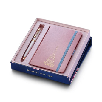 Zestaw upominkowy Prelude Mini Emily in Paris - Sheaffer - długopis i notes