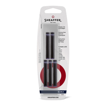 Classic ink cartridges - Sheaffer - Blue Black 5 pcs