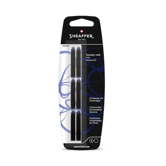 Naboje atramentowe VFM - Sheaffer - Black 6 szt.