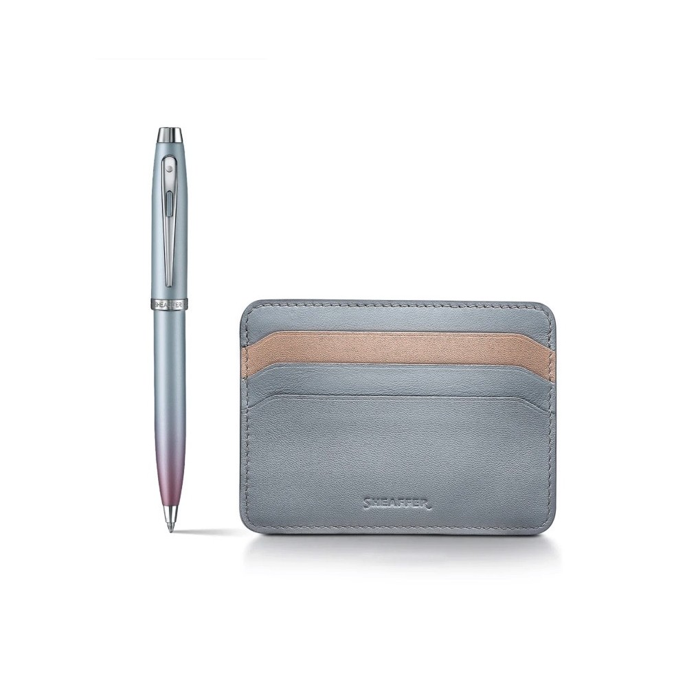 Gift set 100 Expressions - Sheaffer - ballpoint pen and card holder