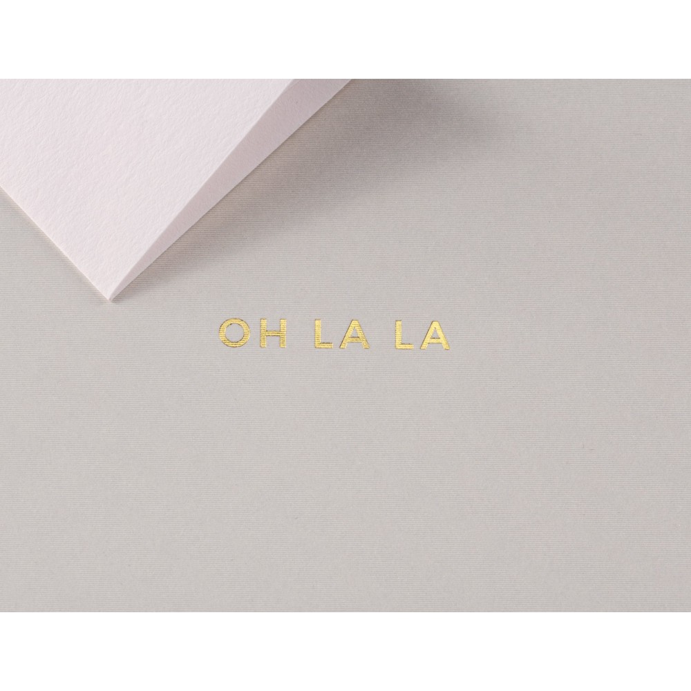 Greeting card A7 - Gmund - Little Color Oh La La
