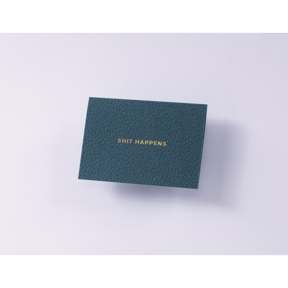 Greeting card A7 - Gmund - Little Color Shit Happens