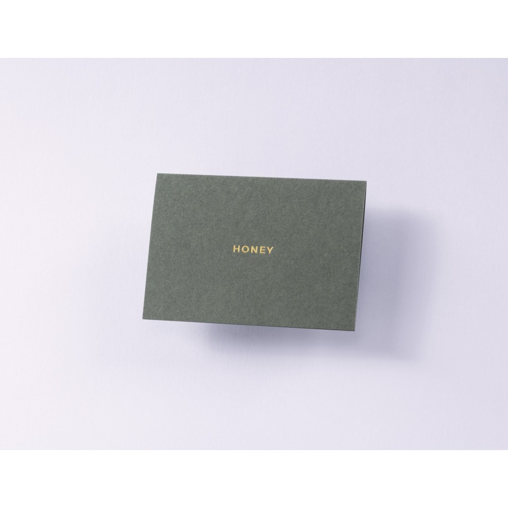 Greeting card A7 - Gmund - Little Color Honey