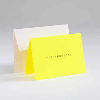 Greeting card A7 - Gmund - Little Color Happy Birthday
