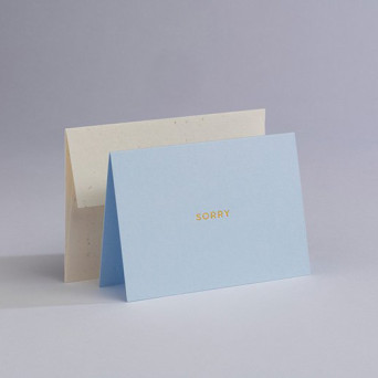 Greeting card A7 - Gmund - Little Color Sorry