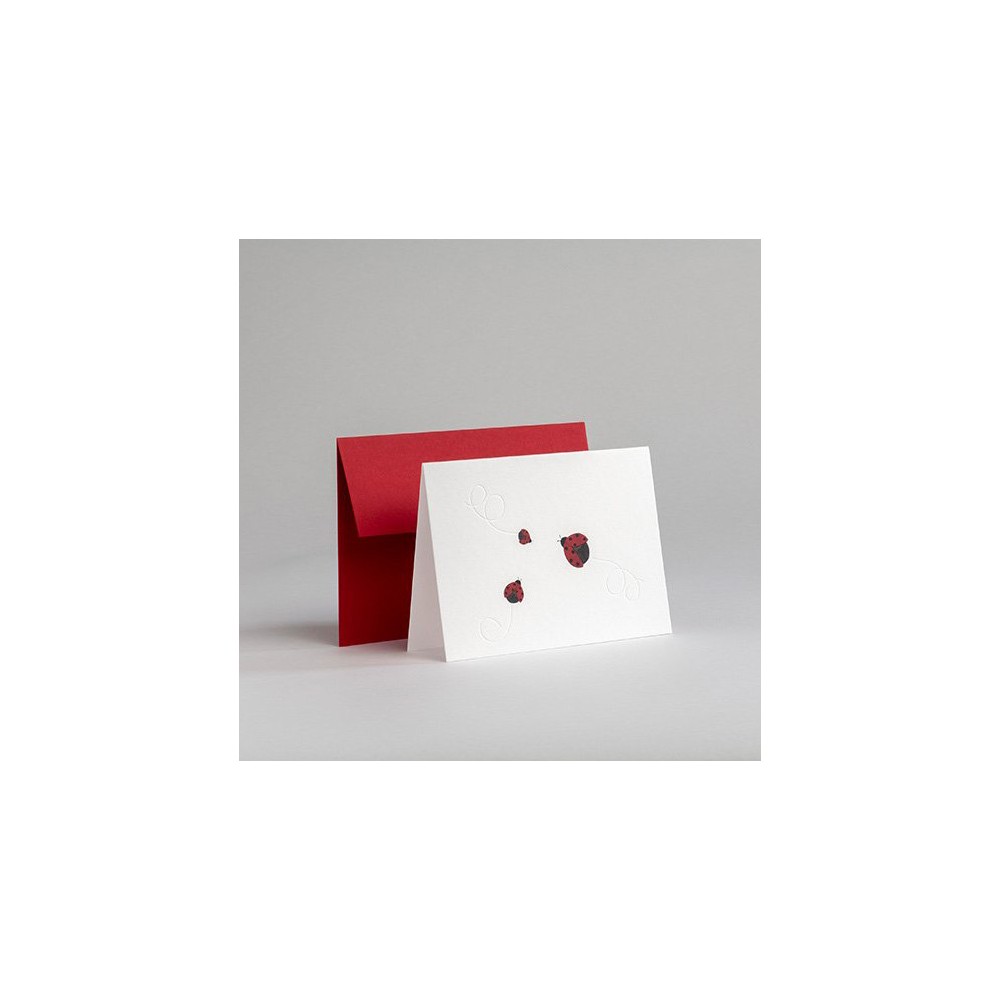 Greeting card A6 - Gmund - Traces at Lake Ladybird