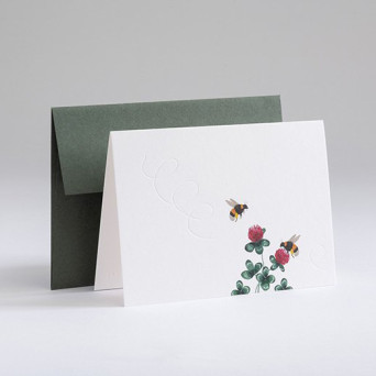 Greeting card A6 - Gmund - Traces at Lake Bumblebee