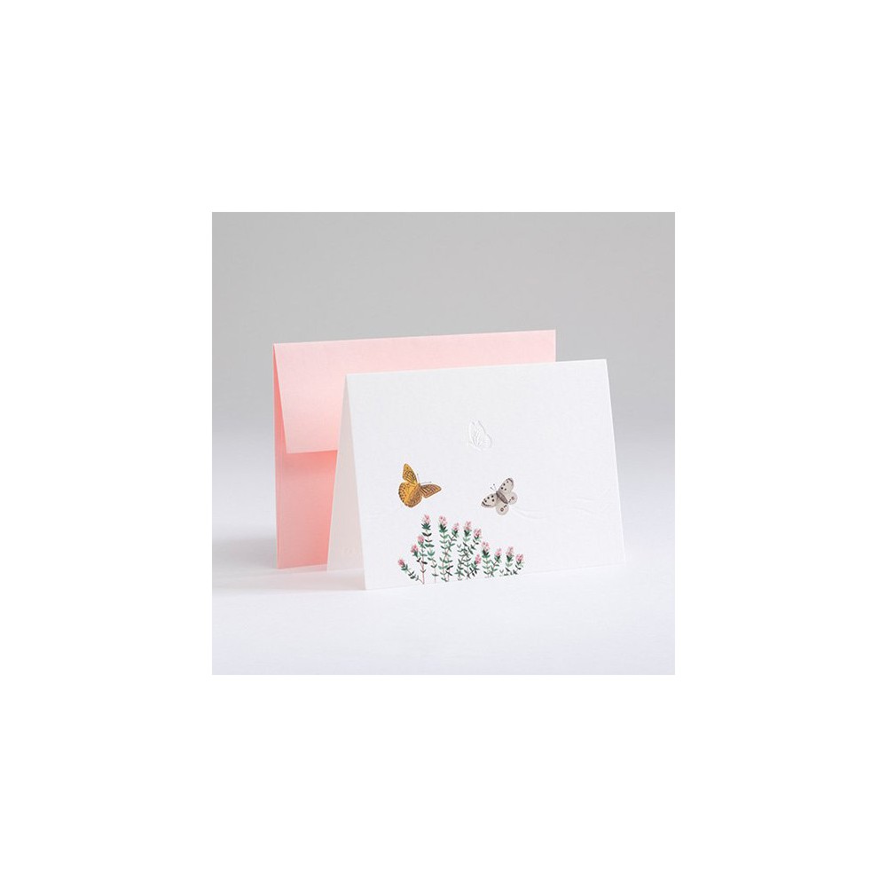 Greeting card A6 - Gmund - Traces at Lake Butterfly
