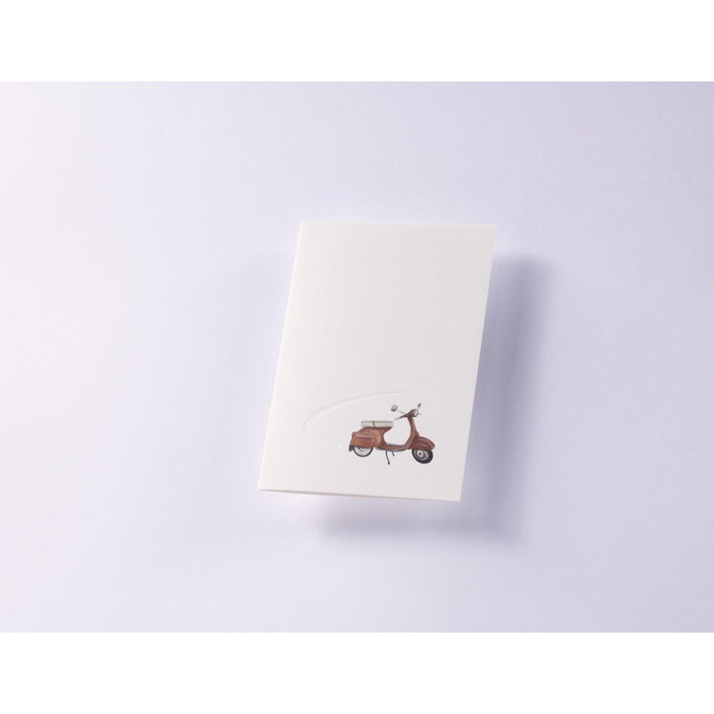 Greeting card A6 - Gmund - Traces at Lake Dolce Vita