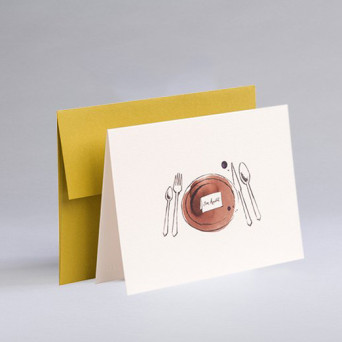 Kartka okolicznościowa A6 - Gmund - Illustration Bon Appétit