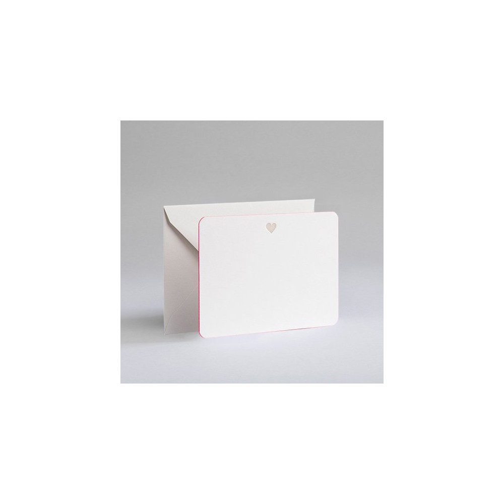 Greeting card A6 - Gmund - Icon Heart