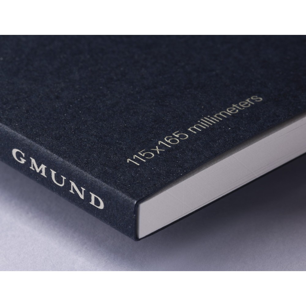Plain Note(pad) B6 - Gmund - Moonlight Blue 100 g 60 sheets