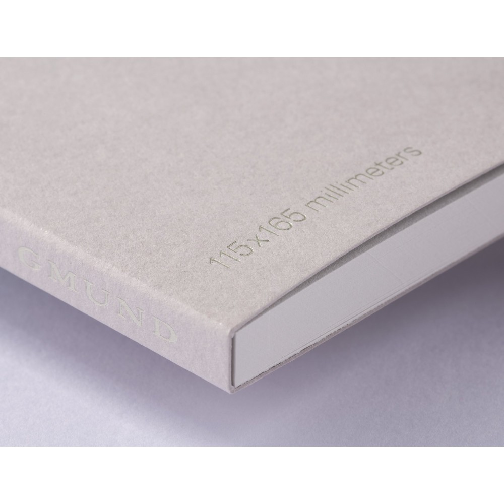 Notes gładki B6 - Gmund - Moonlight Grey 100 g 60 ark.