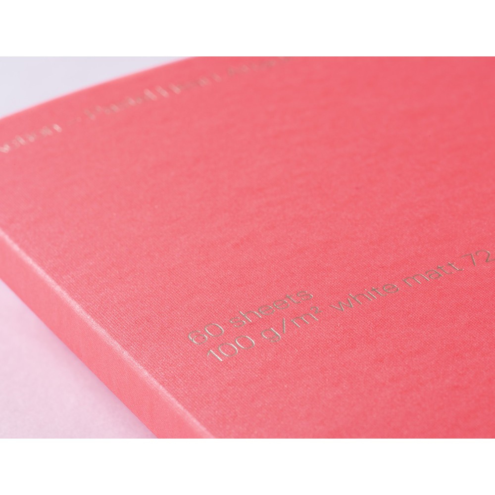 Plain Note(pad) B6 - Gmund - Action Pastel Heart Attack 100 g 60 sheets
