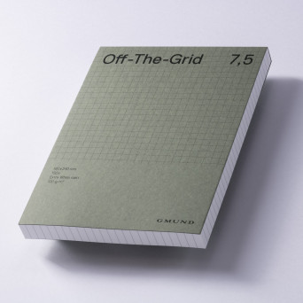Notes w kratkę Off-The-Grid 7,5 - Gmund - Forest 100 g 150 ark.
