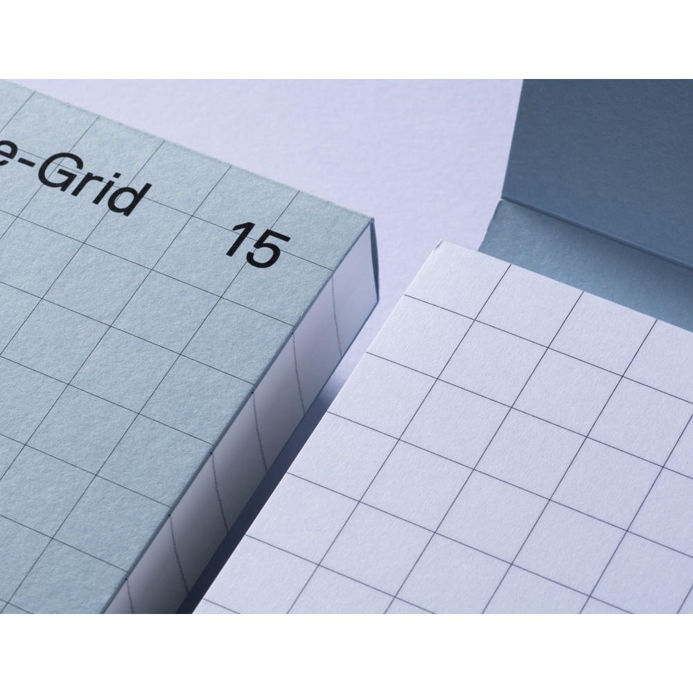 Notes w kratkę Off-The-Grid 15 - Gmund - Sky 100 g 200 ark.