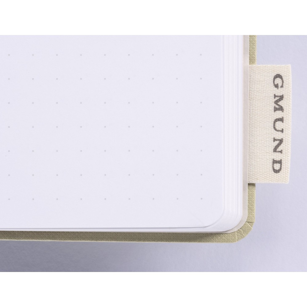 Dotted Mono Notebook - Gmund - Pistacchio 115 g 112 sheets