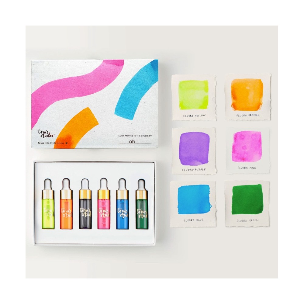 Set of Mini Ori Highlighter Inks - Tom’s Studio - 6 x 5 ml