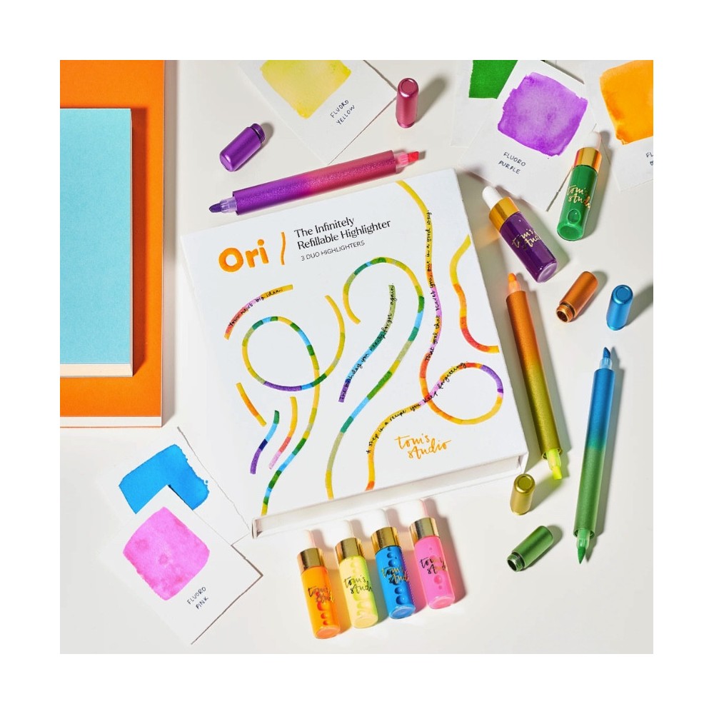Set of Ori highlighters - Tom’s Studio - 3 pcs