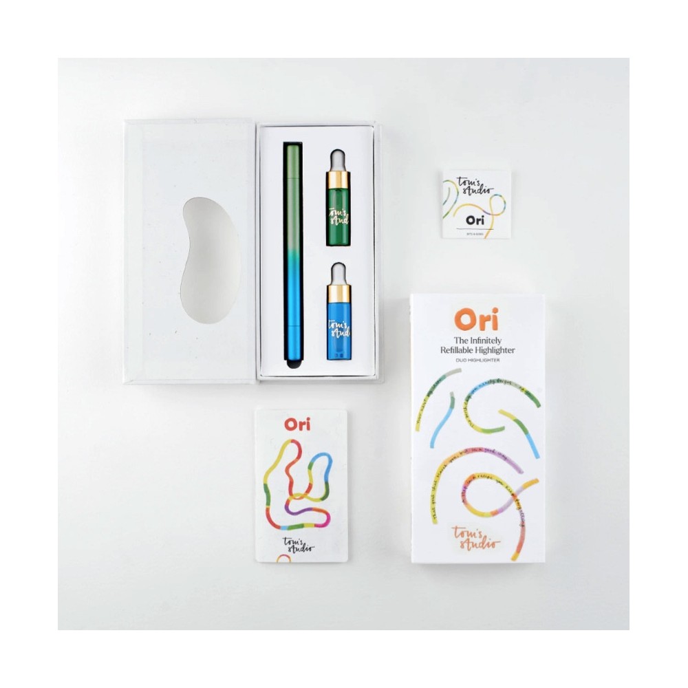 Ori highlighter - Tom’s Studio - Blue & Green