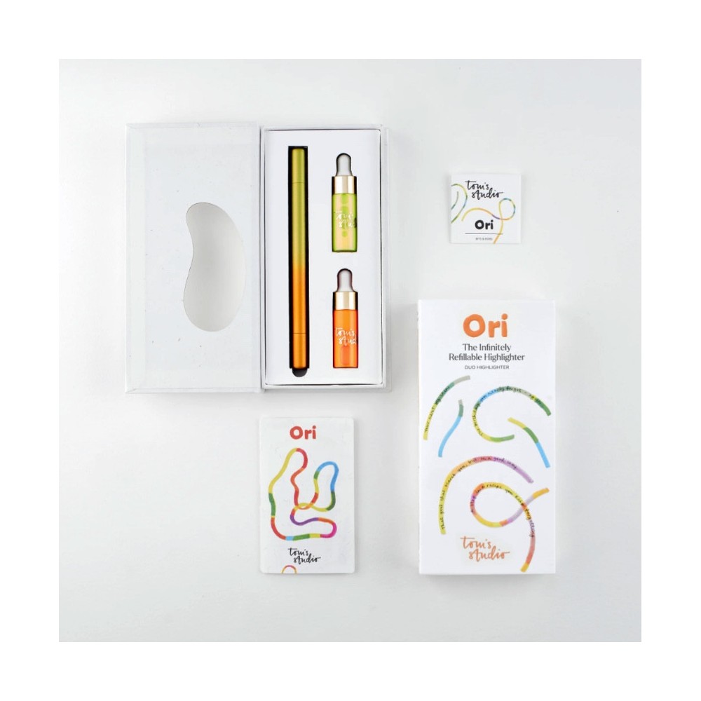 Ori highlighter - Tom’s Studio - Orange & Yellow