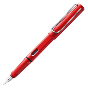 Pióro wieczne Safari - Lamy - czerwone, F