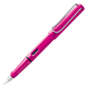 Safari Pink Fountain Pen M - LAMY