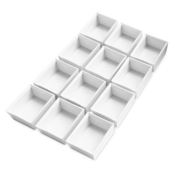 Classic watercolor palette half pans - Portable Painter - 12 pcs