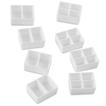 Micro watercolor palette pans - Portable Painter - 8 pcs