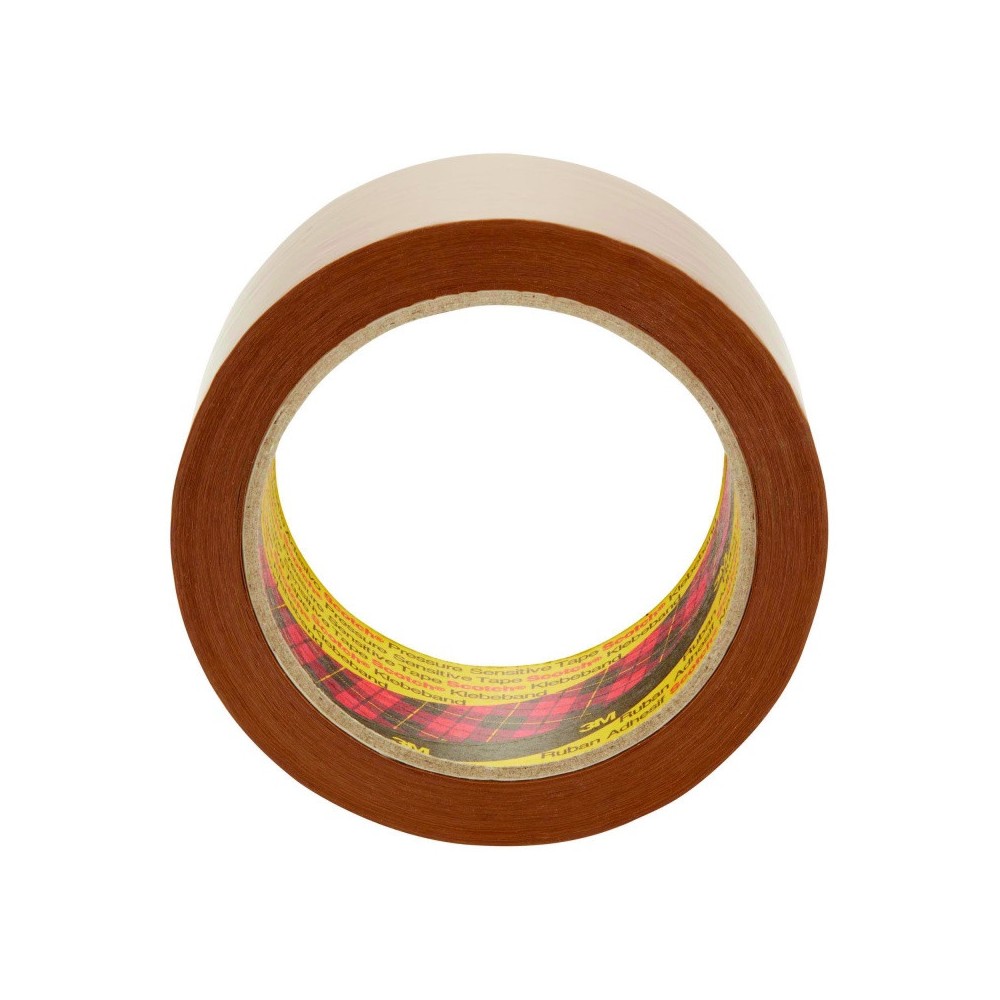 Taśma pakowa do wysyłek Hot-Melt - Scotch - brązowa 48 mm x 66 m