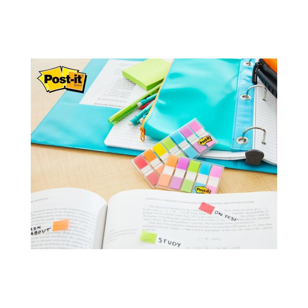 Index flags 11,9 x 43,2 mm - Post-it - 5 x 20 pcs