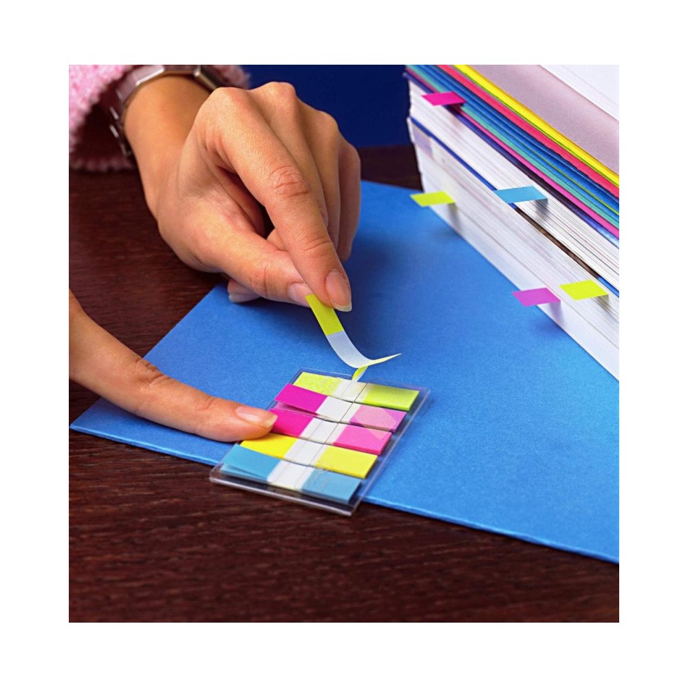 Zakładki indeksujące 11,9 x 43,2 mm - Post-it - 5 x 20 szt.