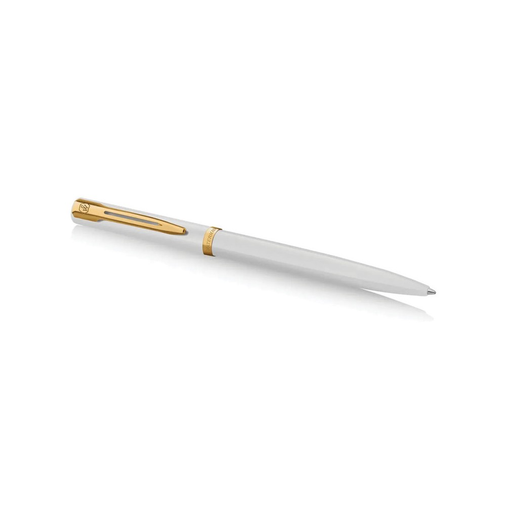 Długopis Impression - Waterman - White Gold Trim