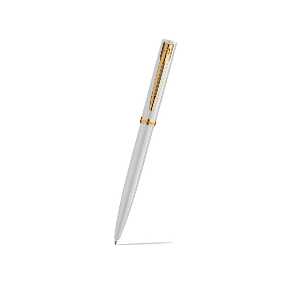 Długopis Impression - Waterman - White Gold Trim