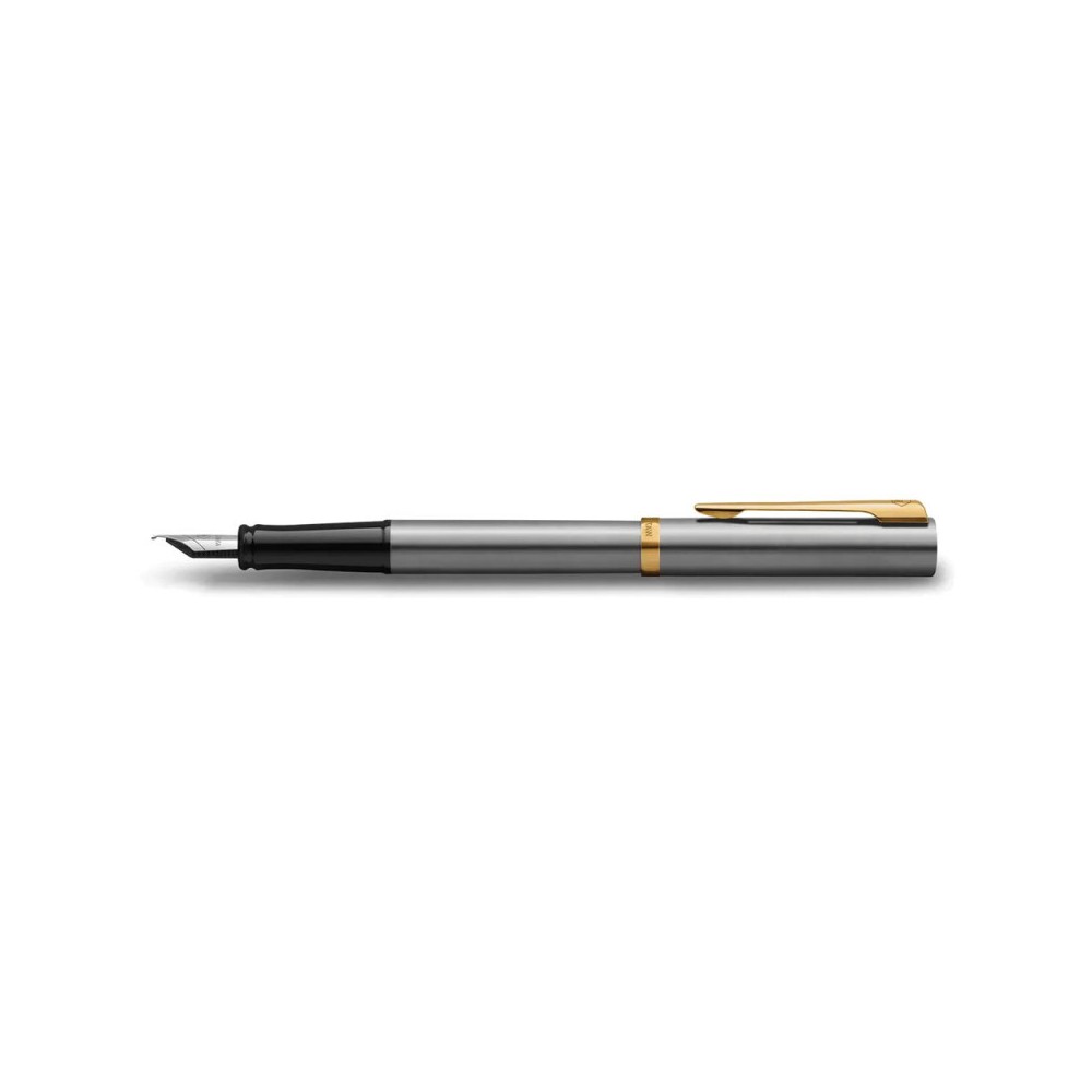 Pióro wieczne Impression - Waterman - Steel Gold Trim M