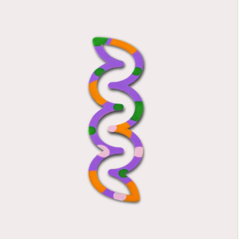 Zakładka Helix 3D - The Completist. - Multicolour