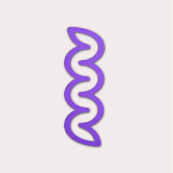 Zakładka Helix 3D - The Completist. - Lavender