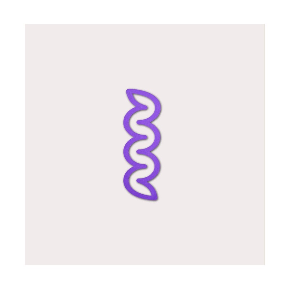 Zakładka Mini Helix 3D - The Completist. - Lavender