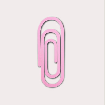 Zakładka Paperclip 3D - The Completist. - Bubblegum