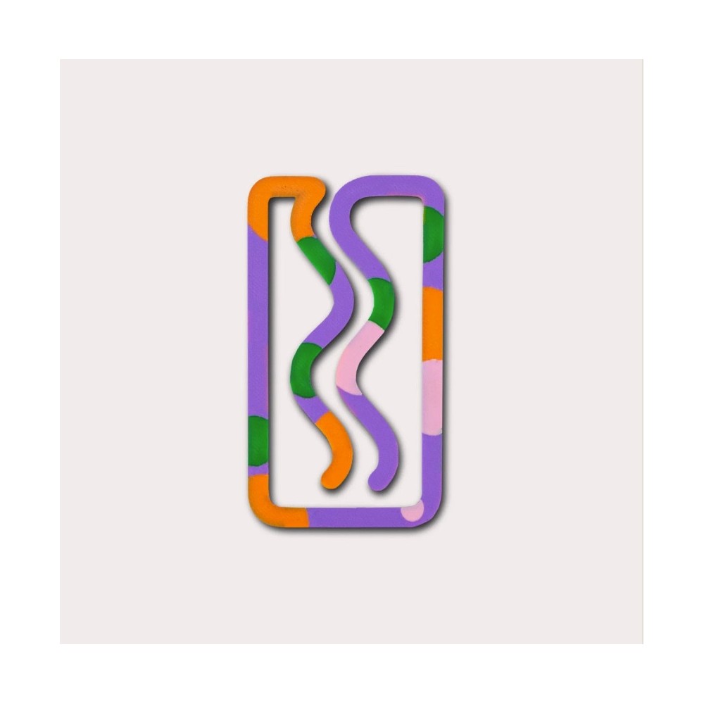 Miami 3D printed bookmark - The Completist. - Multicolour