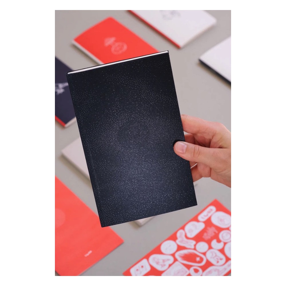 Plain Luna notebook - Papierniczeni - New Moon 56 sheets