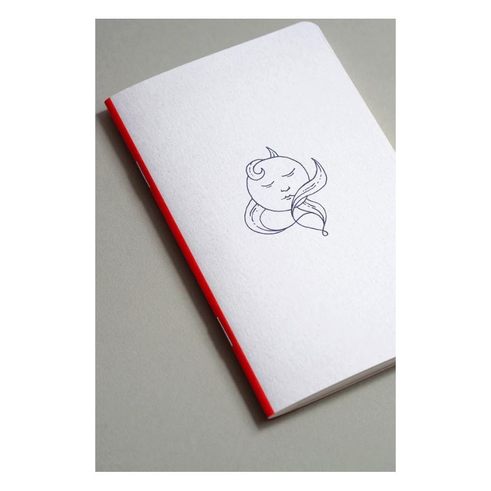 Plain pocket notebook Sleepy Luna - Papierniczeni - 30 sheets