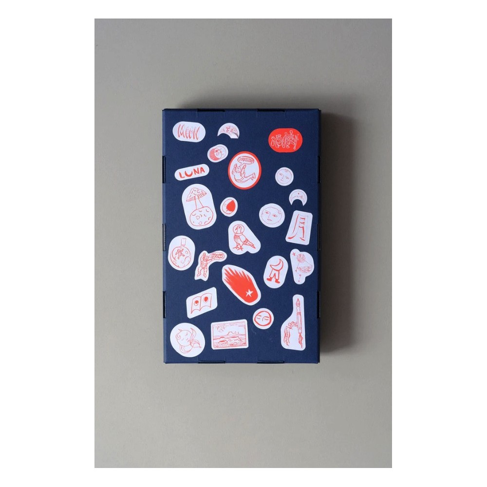 Set of Luna stickers - Papierniczeni