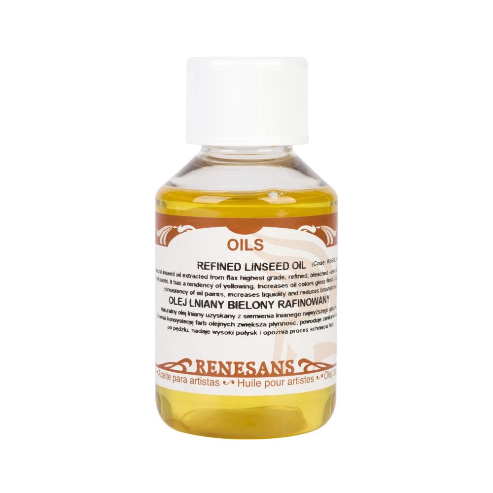 Rafined Linseed oil - Renesans - 100 ml